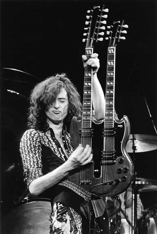 Jimmy-Page-On-Stage-with-Double-Neck-Guitar,-NYC,