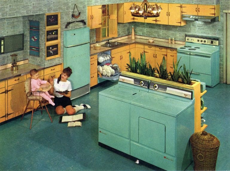 Big-aqua-retro-kitchen-from-1960-with-washer-and-dryer-island-770x573.jpg